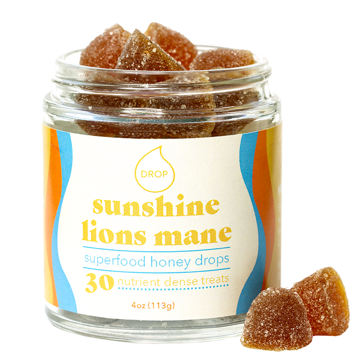 Sunshine Lion's Mane | Mushroom Honey Gummy | Energy & Focus