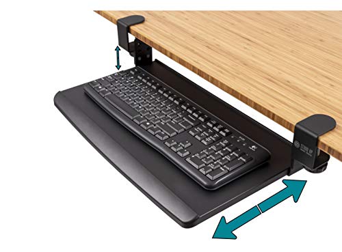 Support à clavier rétractable "Clamp-on"