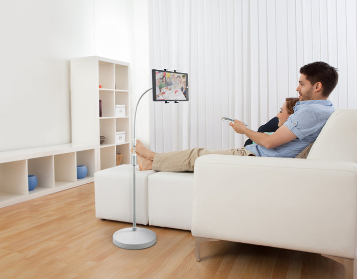 Support sur pied ajustable pour tablette électronique