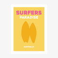 Surfers Paradise wall art print