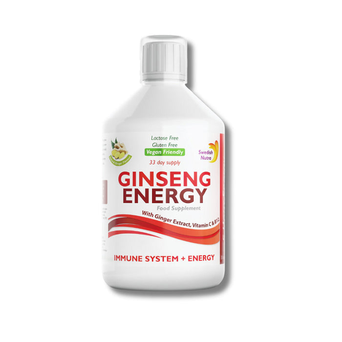 Swedish Nutra Ginseng bottle