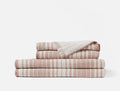 Sycamore Organic Cotton Linen Towels - Coyuchi | Flax w/Praline