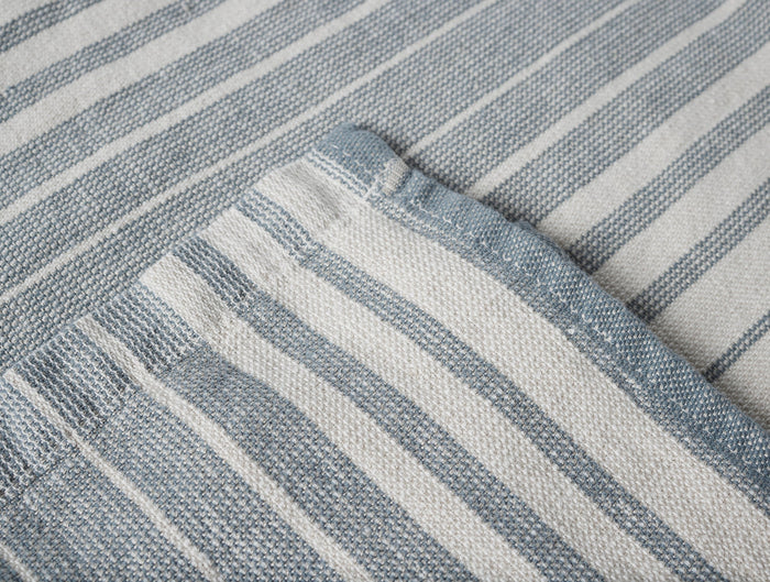 Sycamore Organic Cotton Linen Towels - Coyuchi | Flax w/Gulf