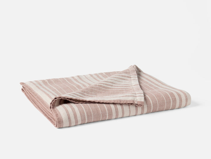 Sycamore Organic Cotton Linen Towels - Coyuchi | Flax w/Praline