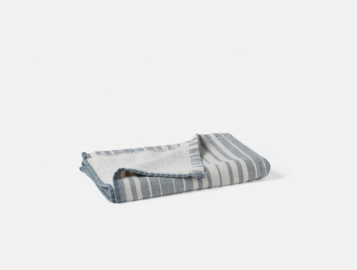 Sycamore Organic Cotton Linen Towels - Coyuchi | Flax w/Gulf