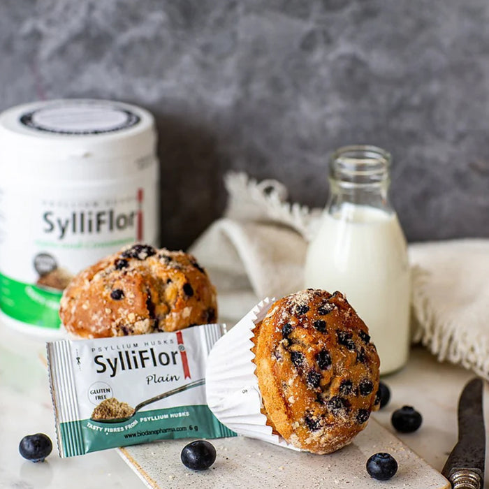 SylliFlor Psyllium Husks plain sachet muffin