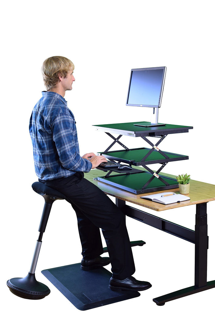Tabouret assis-debout base de sable