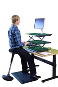 Tabouret assis-debout base de sable