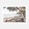 A photo wall art print featuringTee Tree Bay Beach in Noosa national park