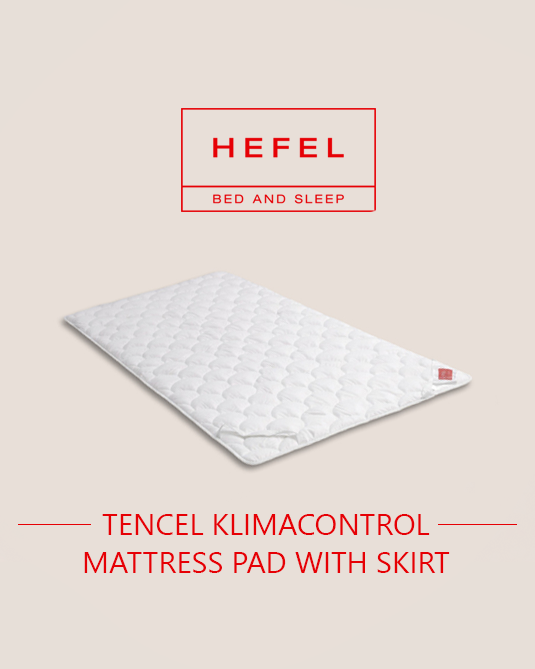 Tencel Klimacontrol Mattress Pad with skirt