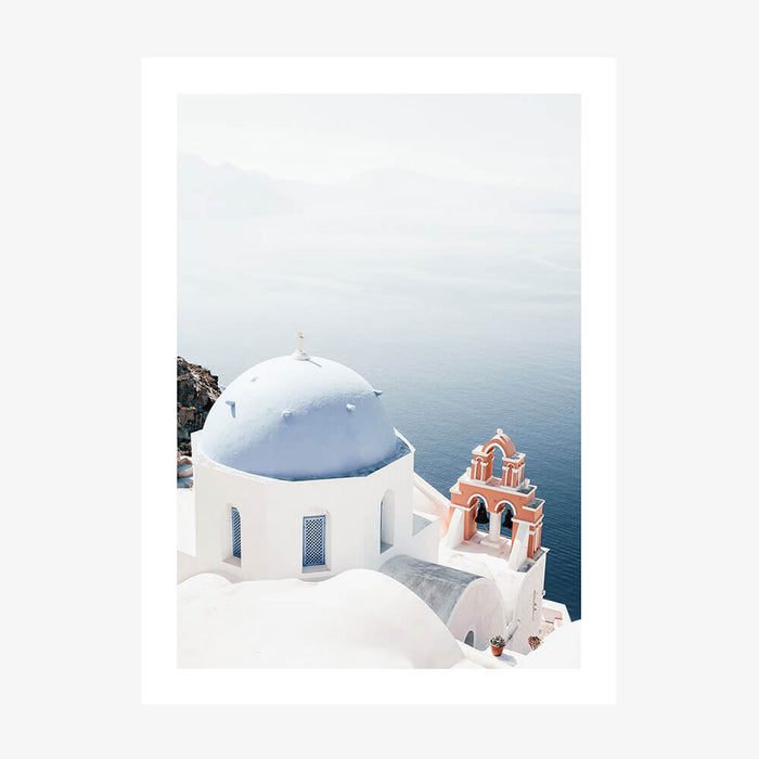 The Blue Dome wall art print