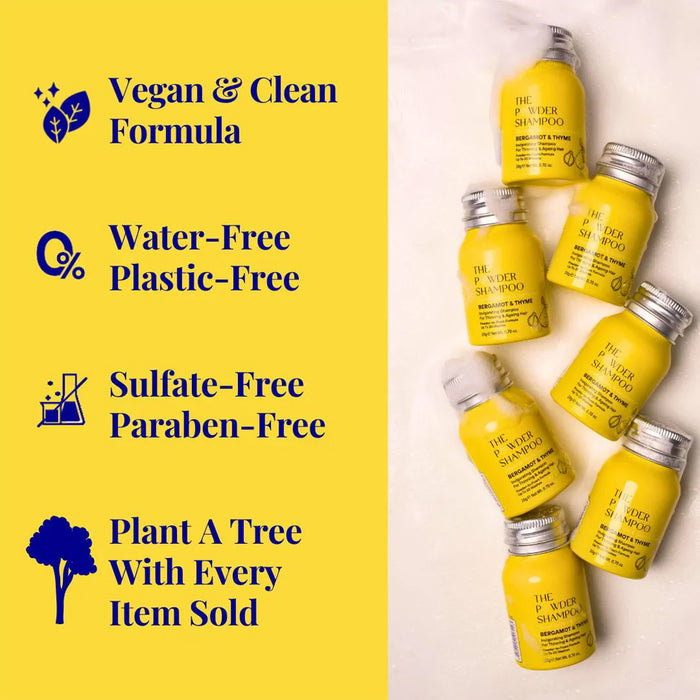 The Powder Shampoo Invigorating Bergamot & Thyme