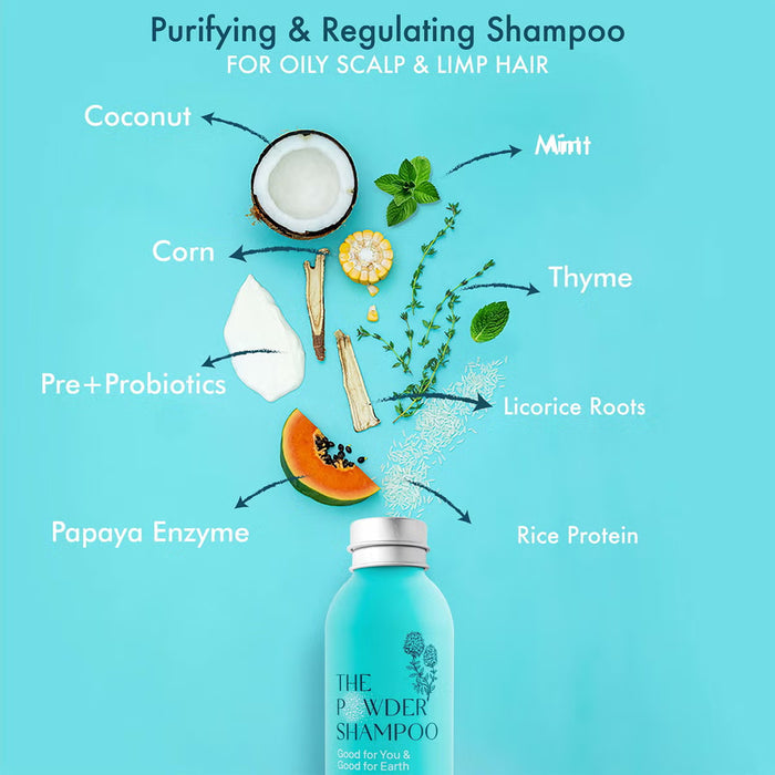 The Powder Shampoo Purifying Peppermint & Thyme
