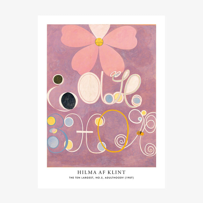 The Ten Largest 5 wall art print