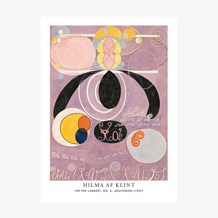 The Ten Largest 6 wall art print