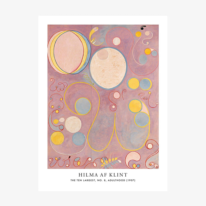 The Ten Largest 8 wall art print