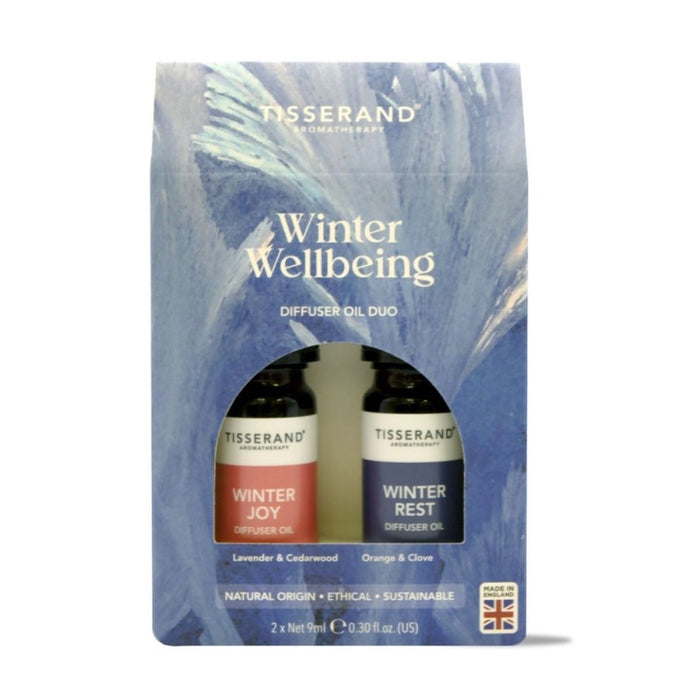 Tisserand Winter Wellbeing Diffuser Oil Duo