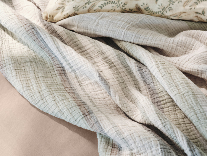 Topanga Organic Matelasse Coverlet