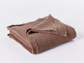 Topanga Organic Matelasse Throw | Redwood