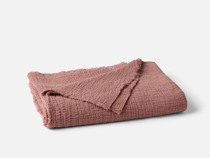 Topanga Organic Matelasse Throw