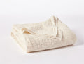 Topanga Organic Matelasse Throw | Undyed