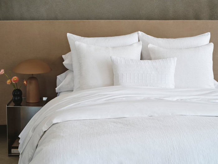 Toro Canyon Organic Duvet Cover - Coyuchi | Alpine White