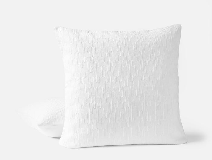Toro Canyon Organic Pillow Cover | Alpine White