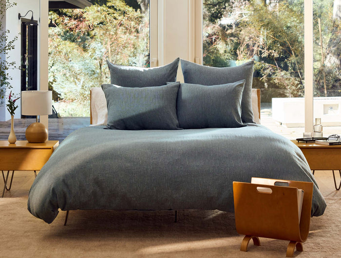 Toro Canyon Organic Sham - Coyuchi | Marine
