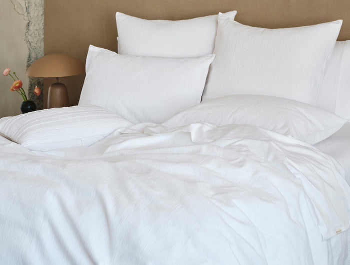 Toro Canyon Organic Sham - Coyuchi | Alpine White