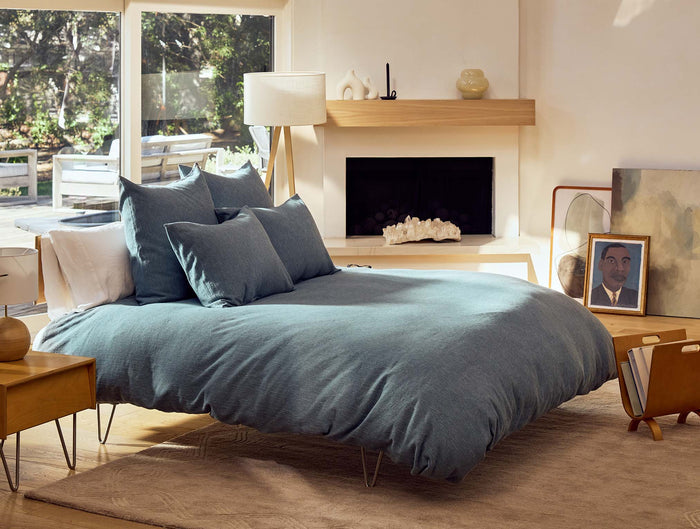 Toro Canyon Organic Sham - Coyuchi | Marine