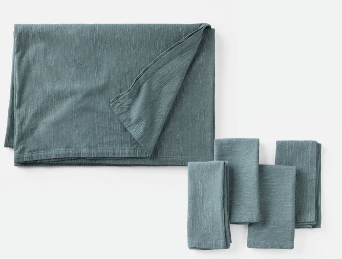 Toro Canyon Organic Tablecloth + Napkin Set