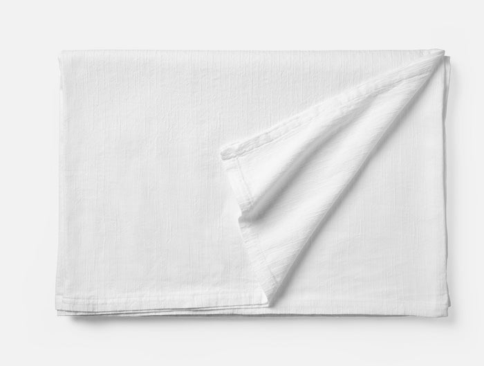 Toro Canyon Organic Tablecloth - Coyuchi | Alpine White