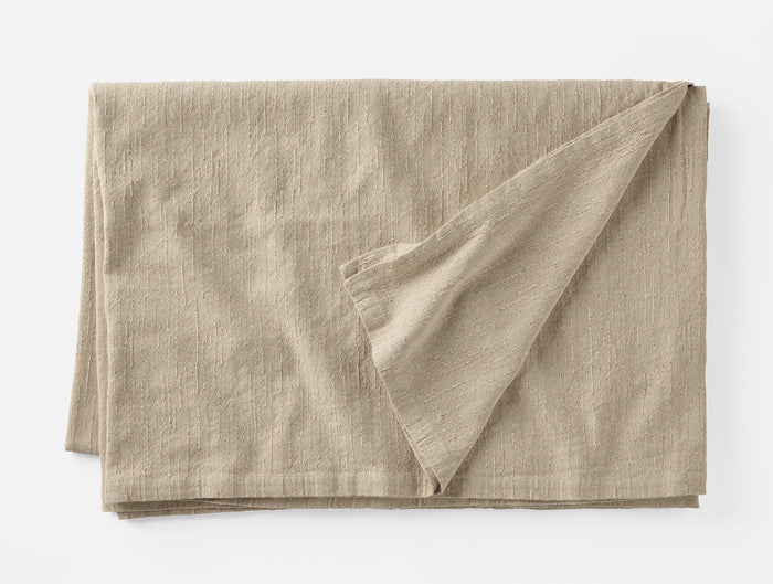 Toro Canyon Organic Tablecloth - Coyuchi | Nutmeg