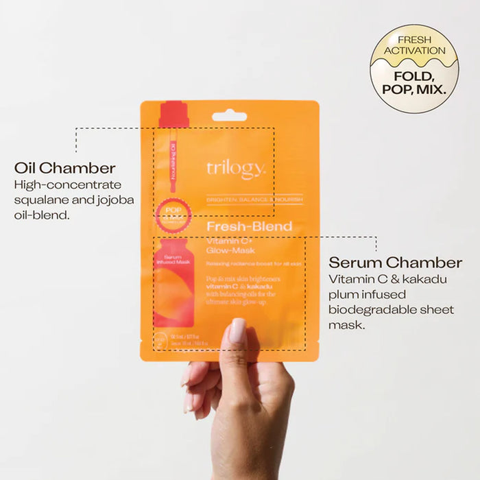 Trilogy Fresh-Blend Vitamin C+ Glow Mask