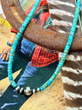 Turquoise and Sterling Silver Necklace