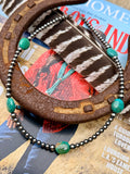 Turquoise Necklace with 4mm & 5mm Beads