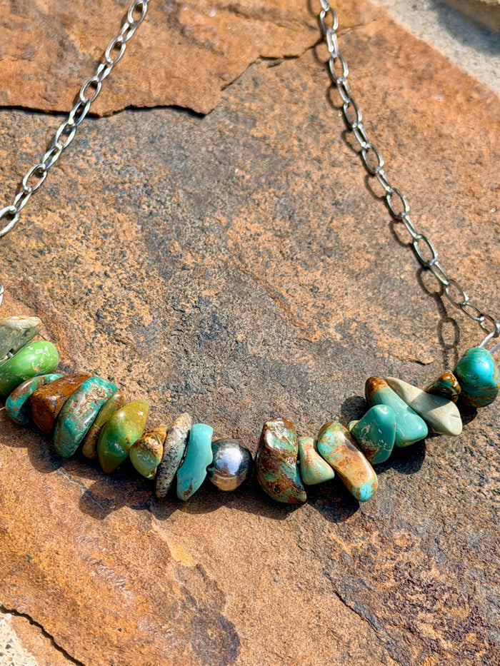 Turquoise Nugget Necklace