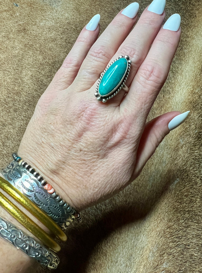 Turquoise Ring Adjustable
