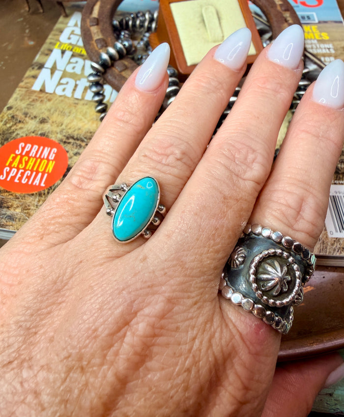 Turquoise Ring size 7