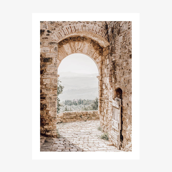 Tuscan Arch wall art print