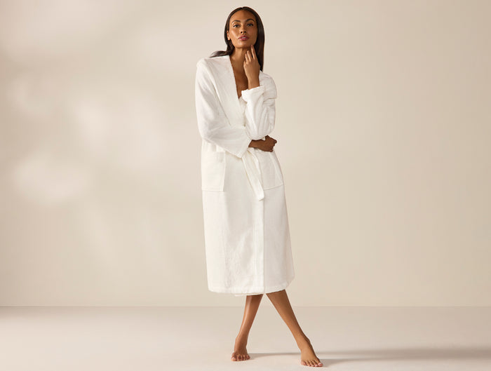 Unisex Cloud Loom™ Organic Hooded Robe