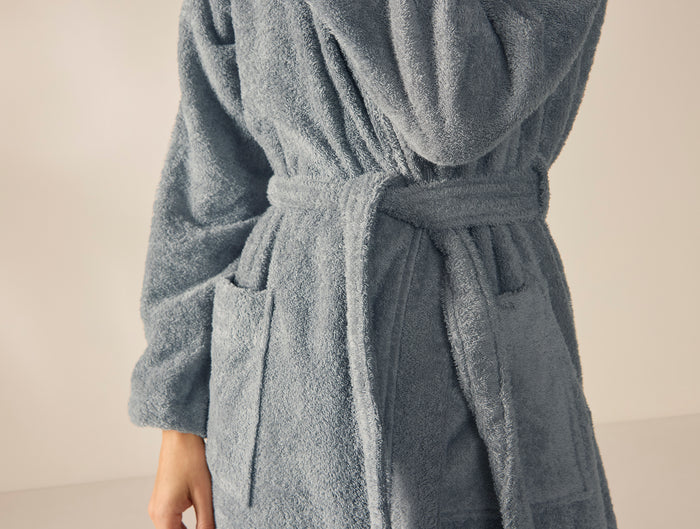 Unisex Cloud Loom™ Organic Hooded Robe