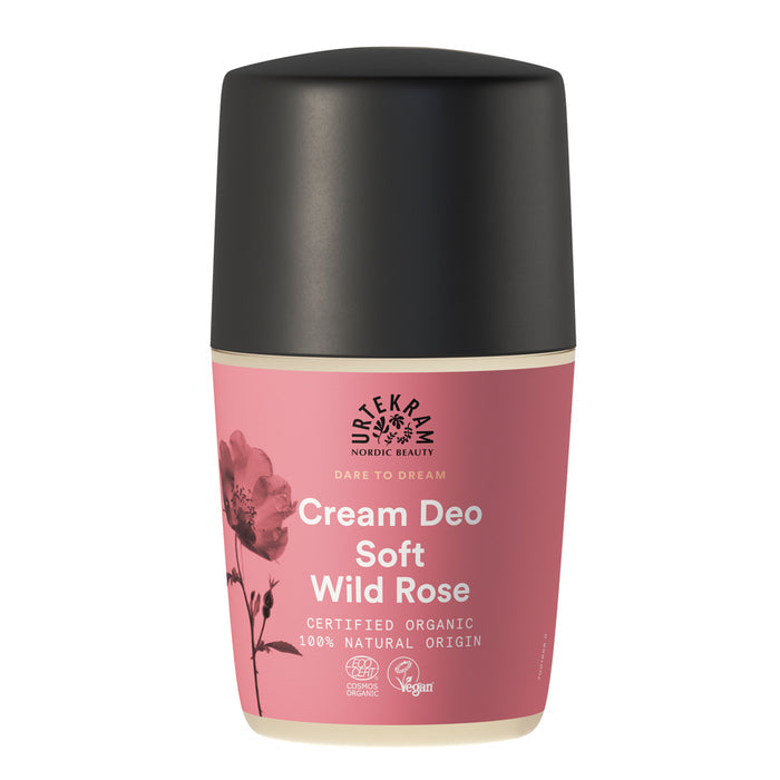 Urtekram Soft Wild Rose Cream Deodorant - Evergreen Healthfoods