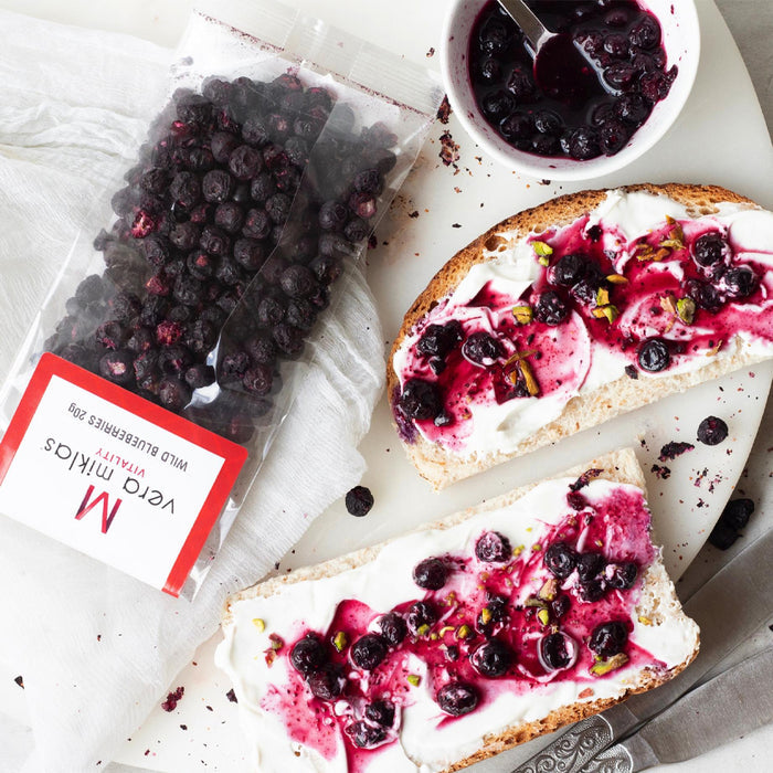 Vera Miklas Freeze Dried Blueberries