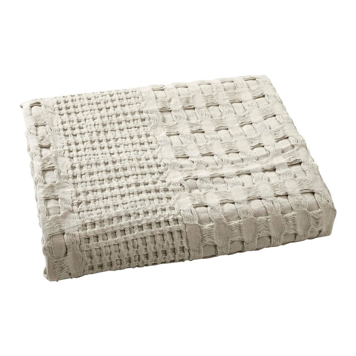 VHC Brands Waffle Weave Natural Body Pillow Cover, 20x54 - Farmhouse Boho Decorative Throw Pillow Sham