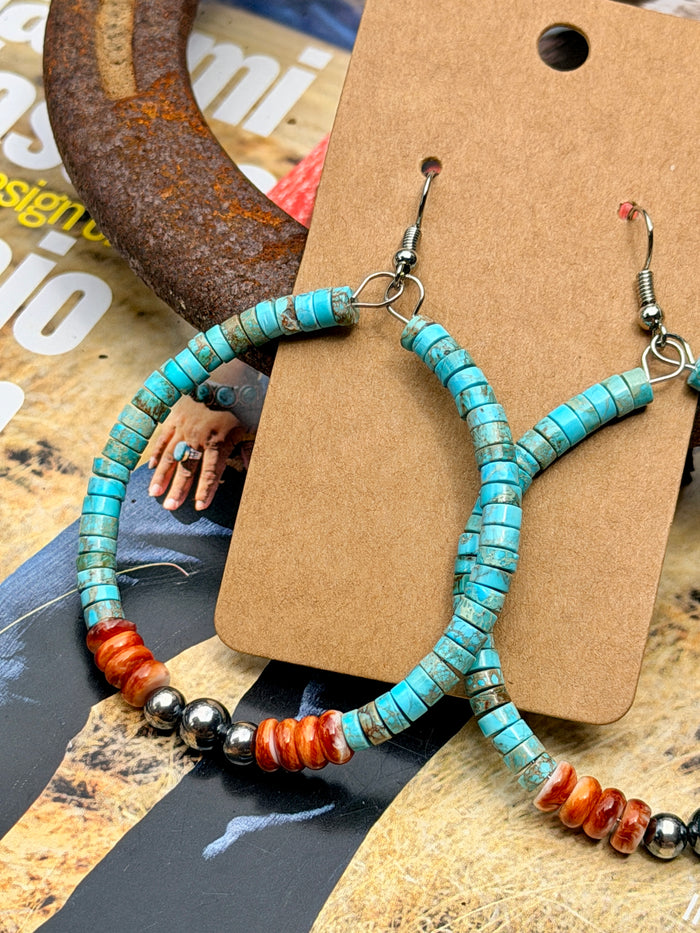 Vibrant Hoop Earrings