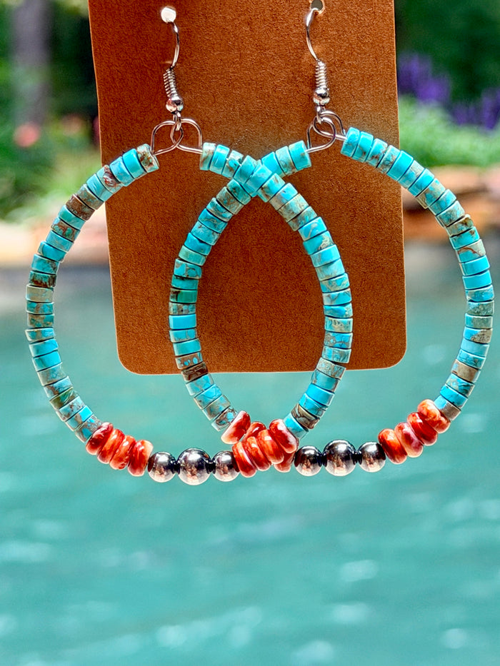 Vibrant Hoop Earrings