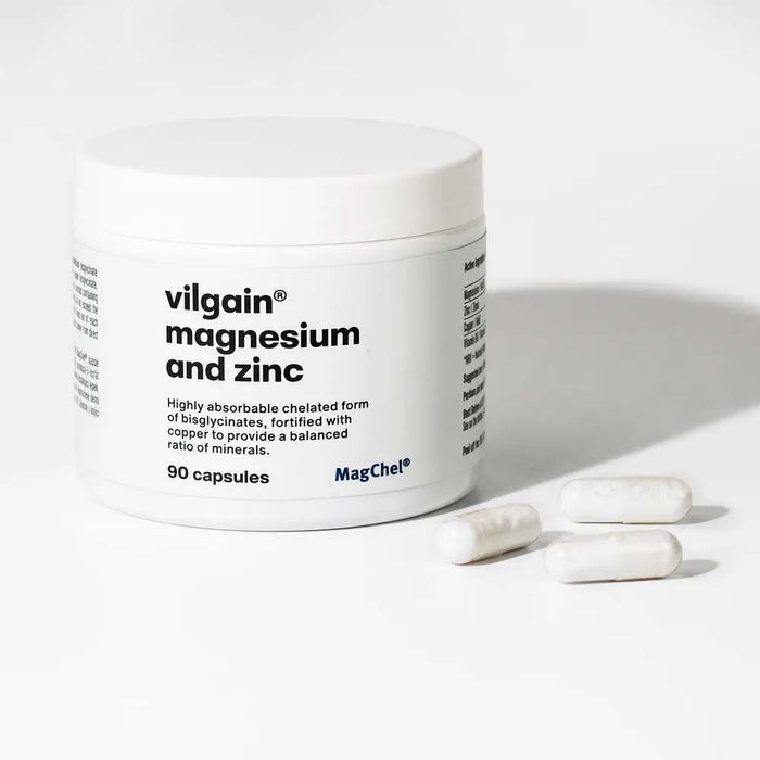 Vilgain Magnesium and Zinc 90 Capsules