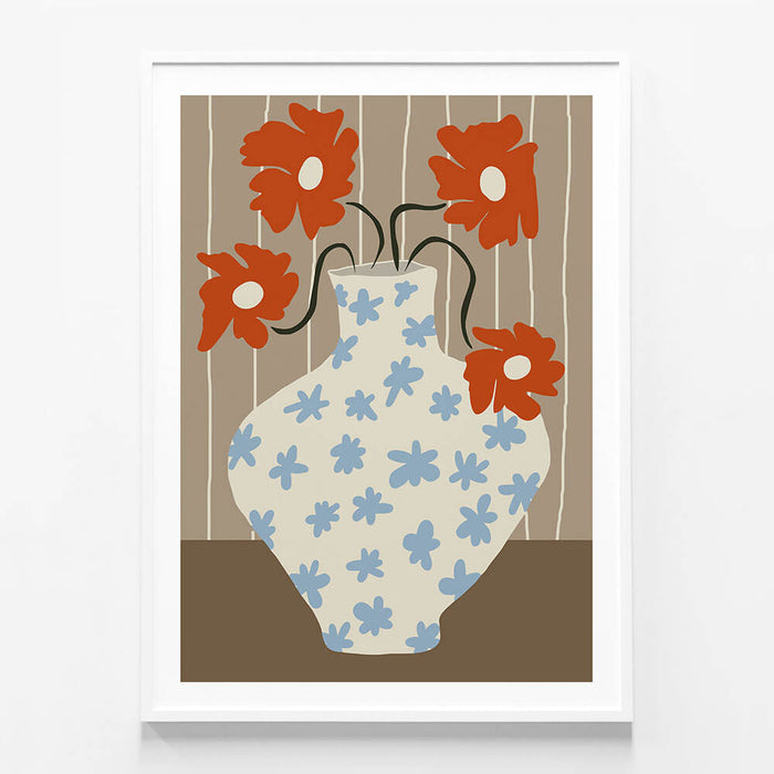 Vintage Floral Pottery