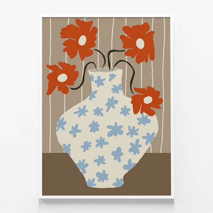 Vintage Floral Pottery